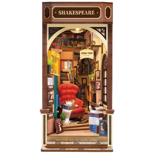 Robotime Puzzle 3d Book Nook De Librería Tgb07 Rolife