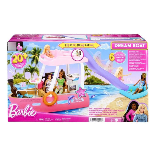 Barbie Dream Boat Barco Con Piscina Y Tobogán Hjv37 Mattel