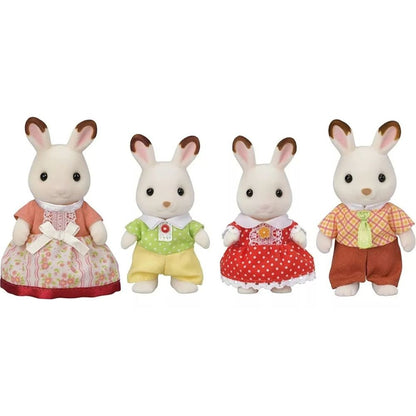 Sylvanian Families Familia Conejo Chocolate 5655