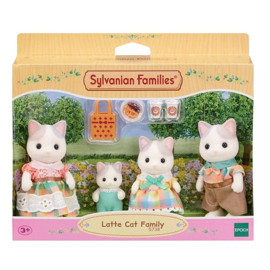 Sylvanian Families Familia Gato Latte 05738
