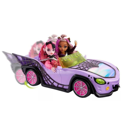 Monster High Vehículo Para Muñeca Ghoul Mobile Hhk6 Mattel