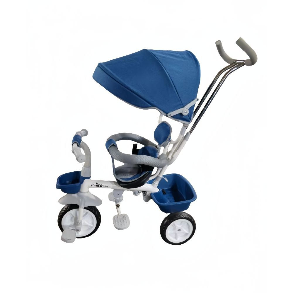 Triciclo E-lite Trike Con Capota Jy-t01 Azul