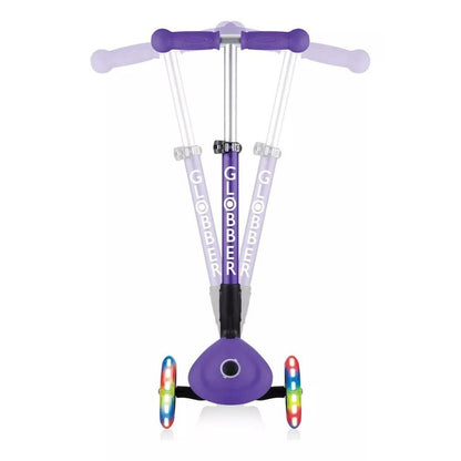 Globber Monopatin Junior Plegable Y C/luces Violeta 437-103