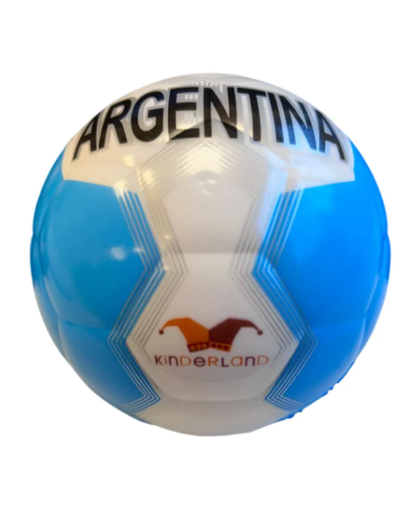 Pelota Soft Argentina 10cm Kl377 Celeste