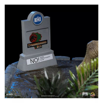Rex And Donald Gennaro Jurassic Park Demi 1/20 Iron Studios