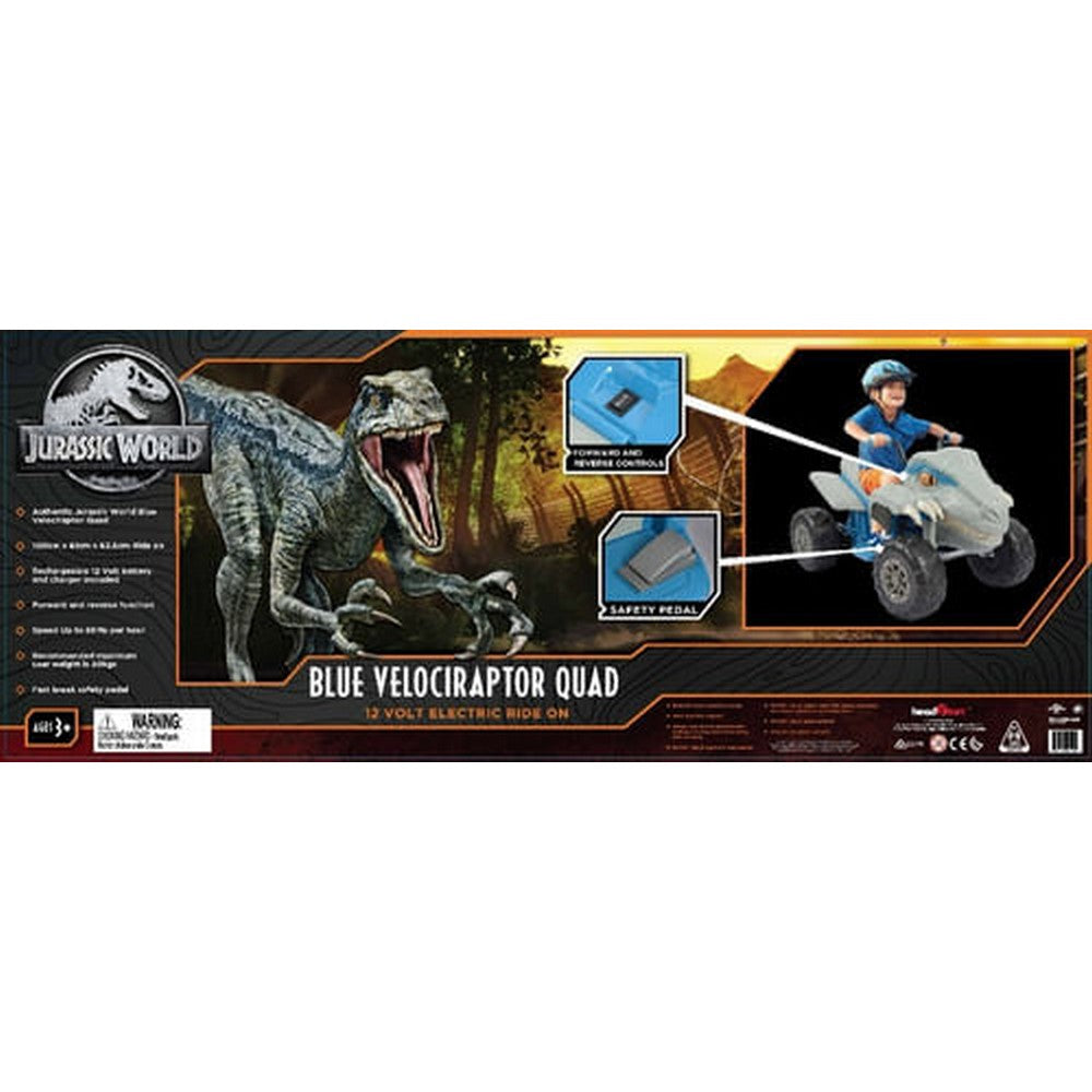 Cuatri Blue Velociraptor Jurassic World A Batería 12v 20151