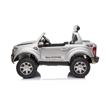 Camioneta Ford Ranger Auto A Batería Gris Con R/c 12v