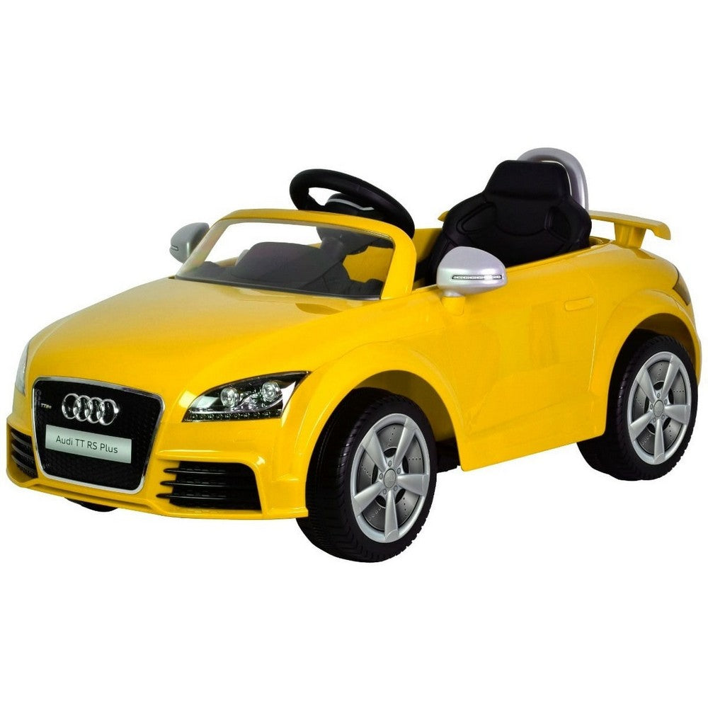 Auto A Batería Audi Tt Rs Plus Amarillo Cl-szz1676ar