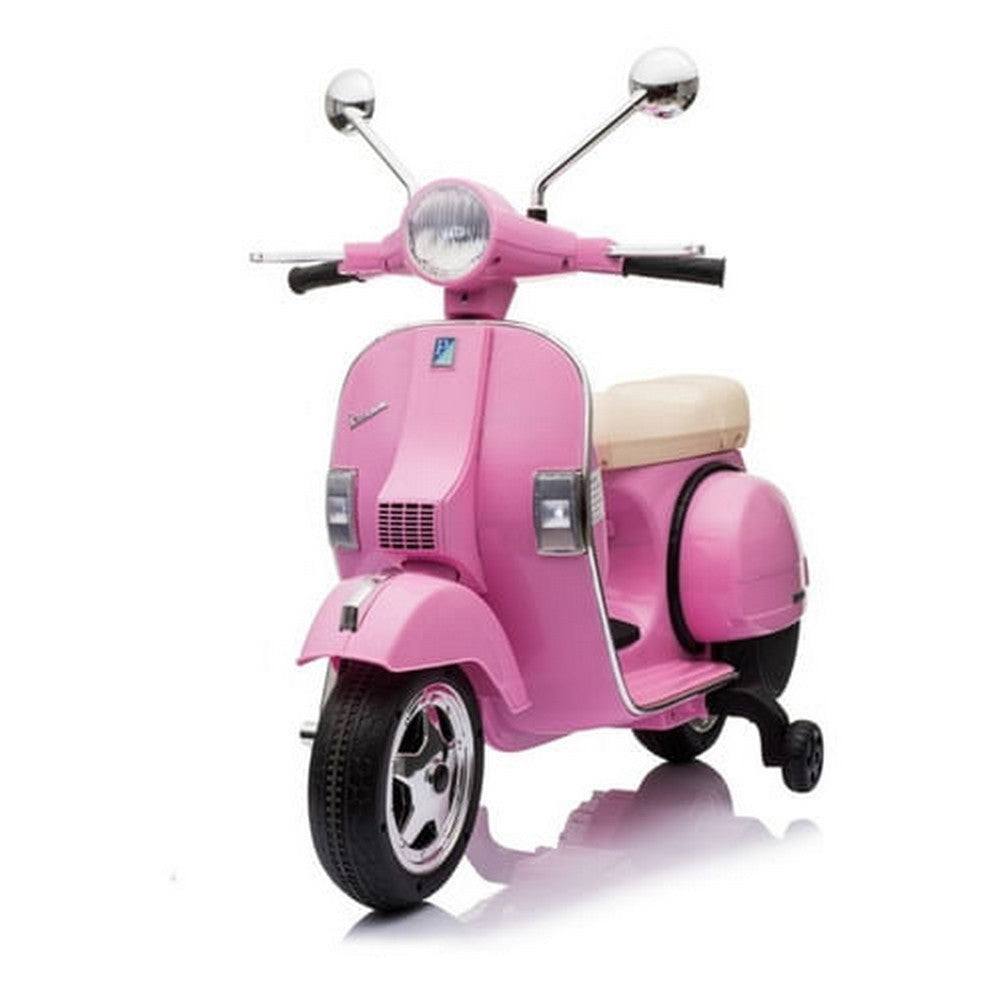 Moto A Batería Vespa 150 Cm-shh4003-3 Rosa