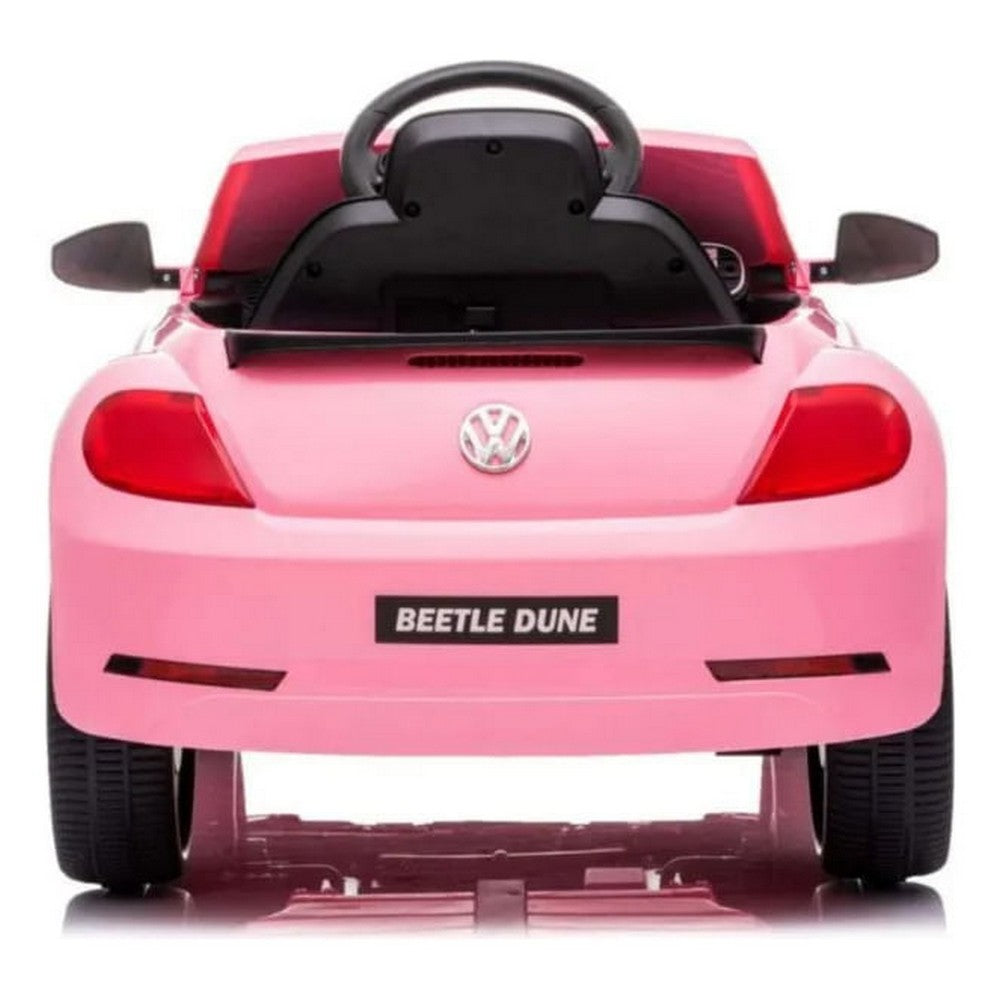 Auto A Batería Vw Beetle Dune Rosa Cl-shx4503