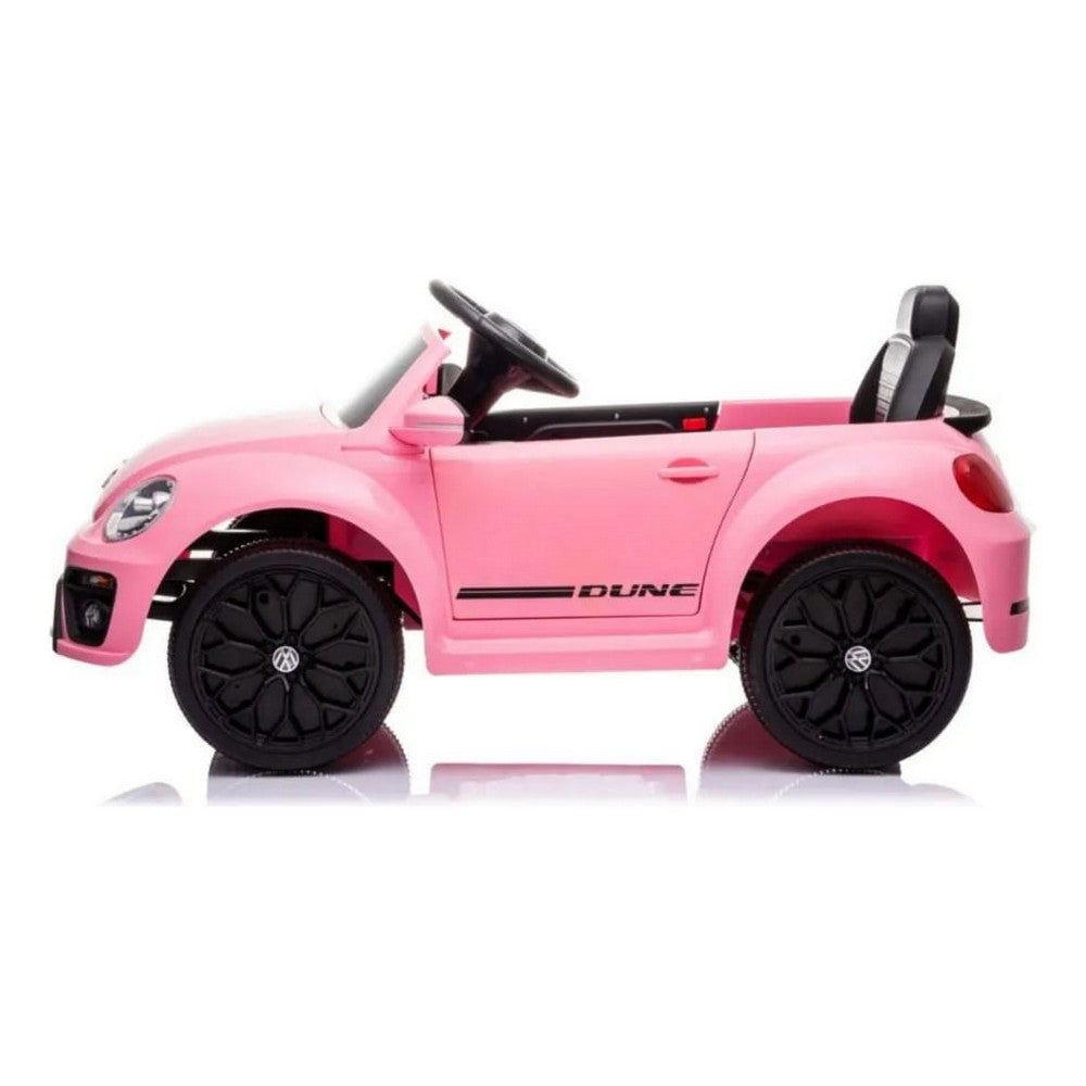 Auto A Batería Vw Beetle Dune Rosa Cl-shx4503