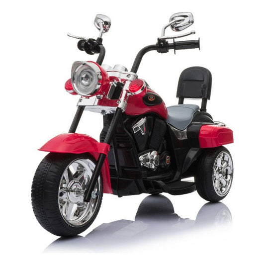 Moto Eléctrica Infantil A Batería Roja Cm-shj61501