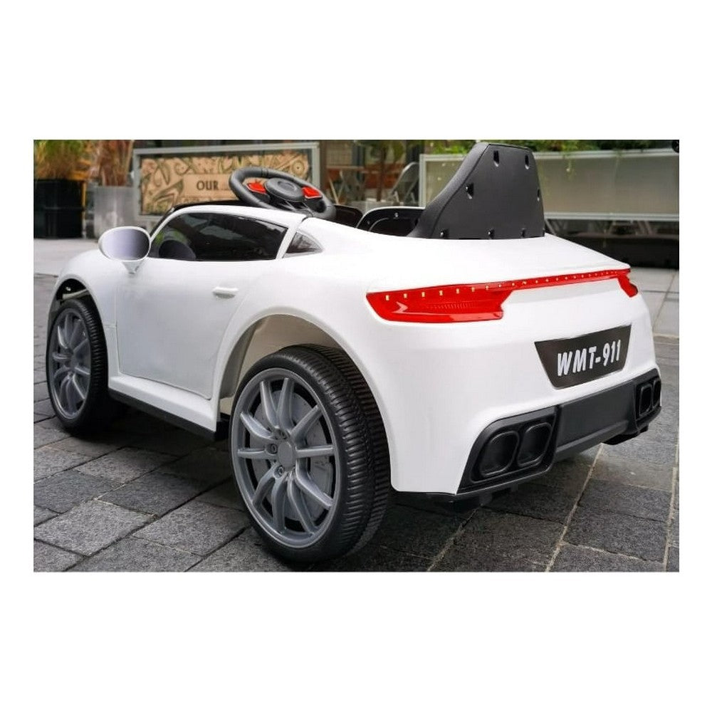 Auto A Bateria Infantil Blanco Wmt-911