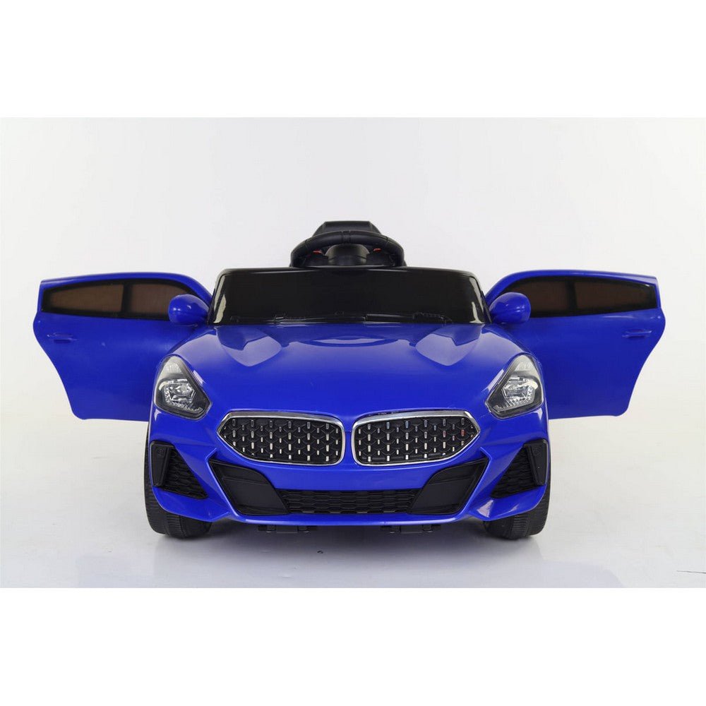 Auto A Batería Infantil Azul Wmt-918
