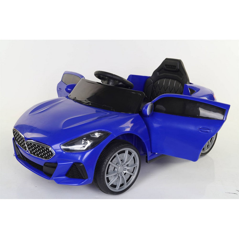 Auto A Batería Infantil Azul Wmt-918