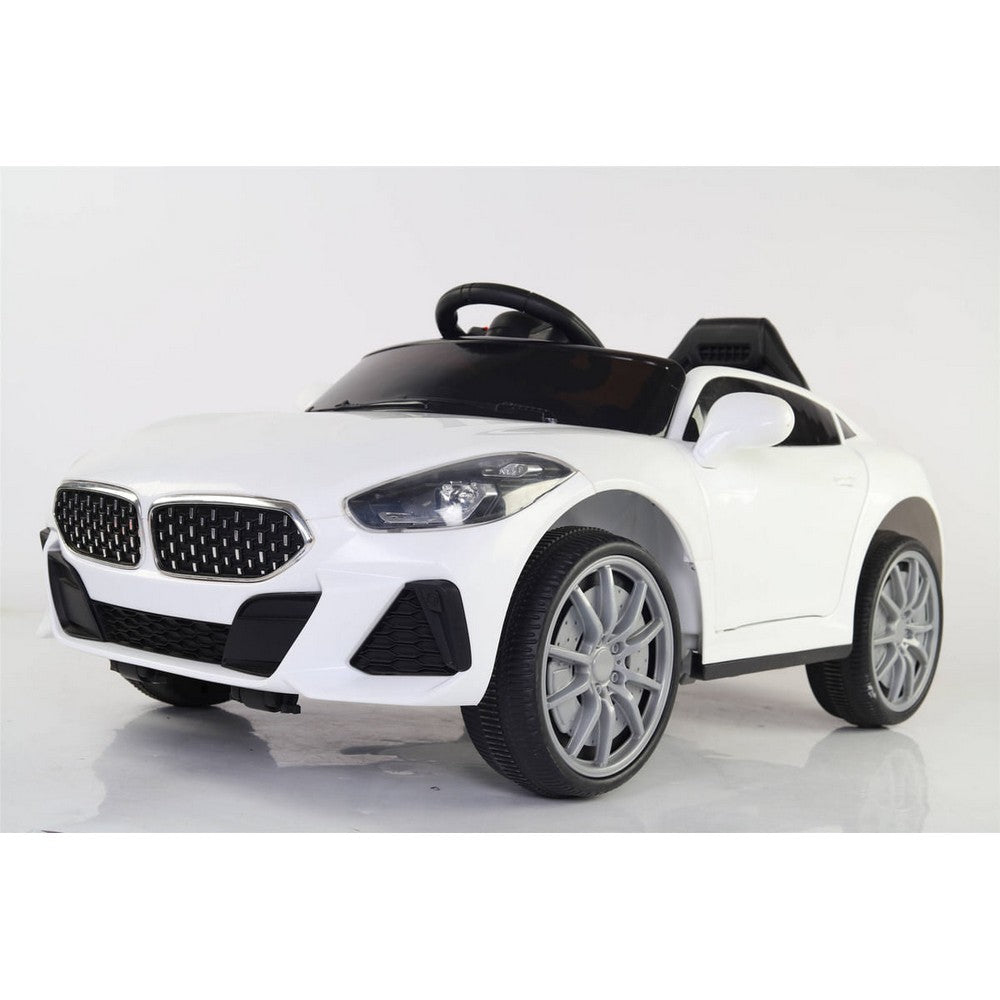 Auto A Batería Infantil Blanco Wmt-918