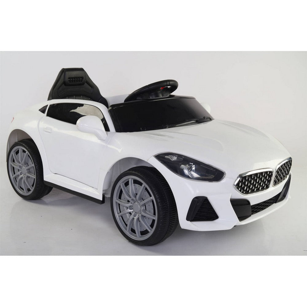 Auto A Batería Infantil Blanco Wmt-918