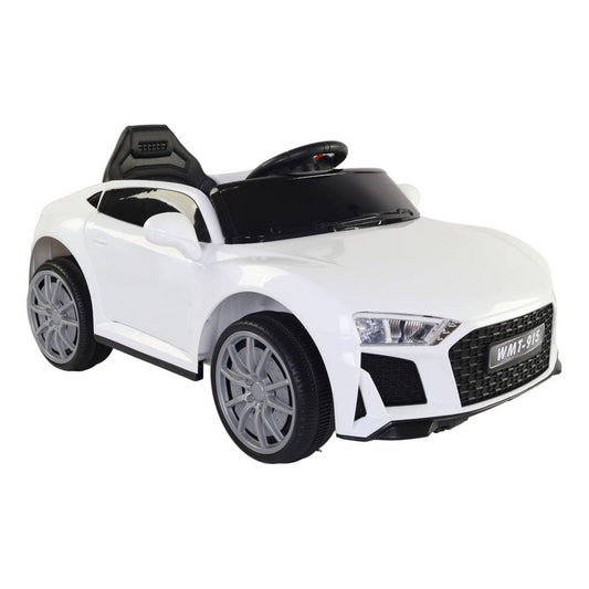 Auto A Batería Infantil Blanco Wmt-915
