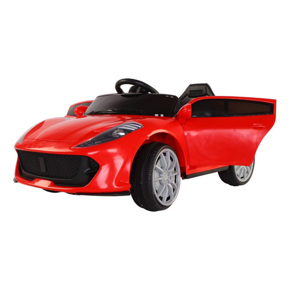 Auto A Batería Infantil Rojo Wmt-912
