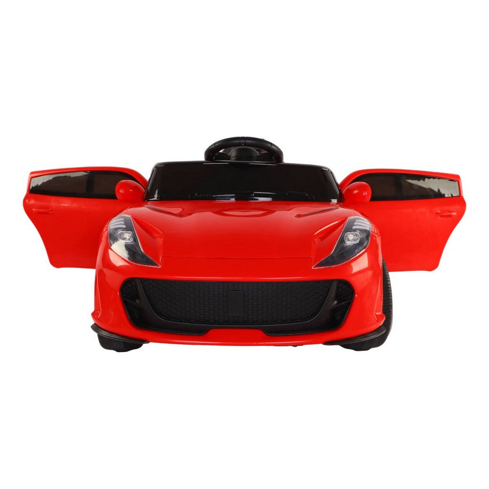 Auto A Batería Infantil Rojo Wmt-912