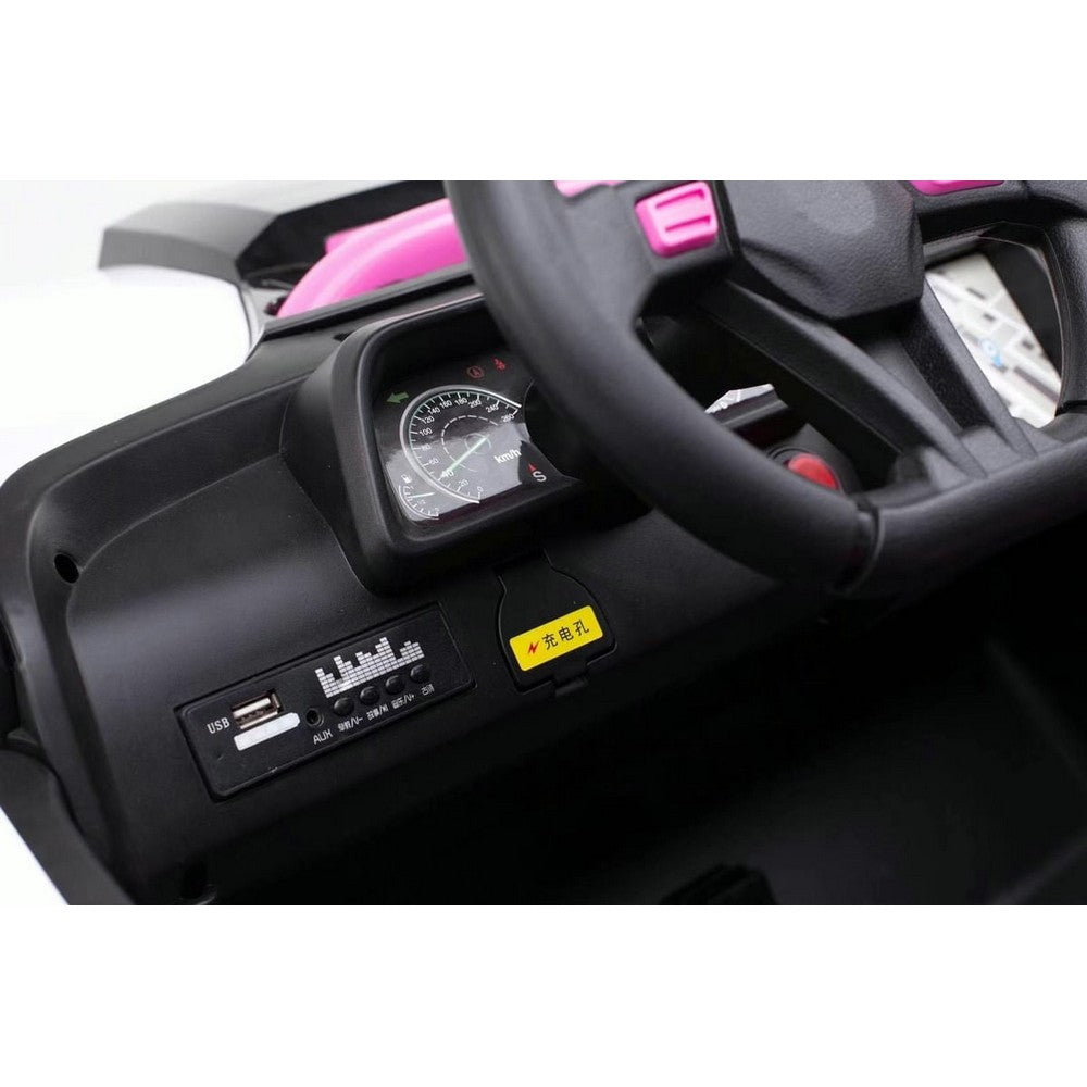 Auto A Bateria Rosa Dls-x1