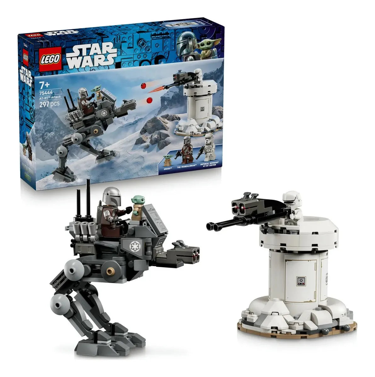 Lego Star Wars Ataque Del At-rt 75444 297 At-rt