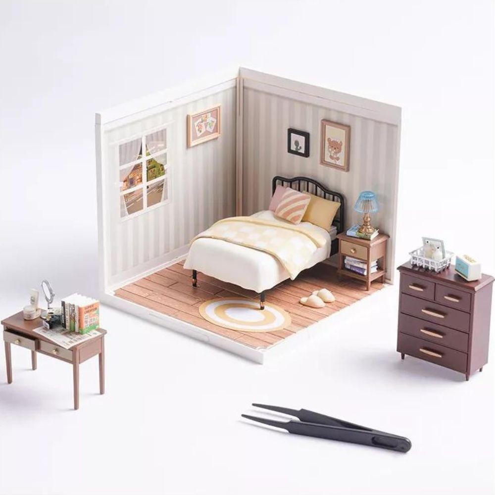 Robotime Puzzle 3d Dormitorio Dulces Sueños Dw009 Rolife