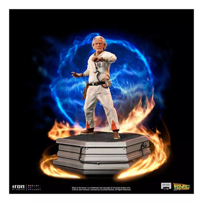 Figura 1/10 Doc Brown Back To The Future 82123 Iron Studios