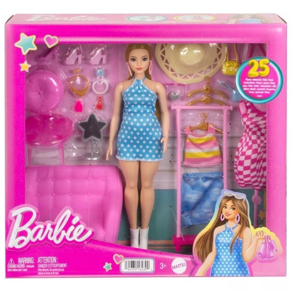Barbie Muñeca Ropa Y Accesorios De Barbie Hpl78 Mattel