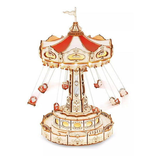Robotime Puzzle 3d Paseo En Columpio Ea02 Rokr