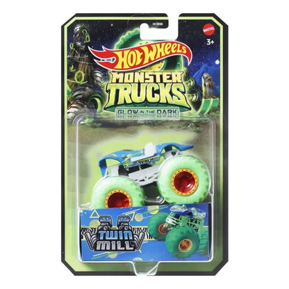 Hotwheels Monster Trucks Vehículo Glow Hcb50 Mattel