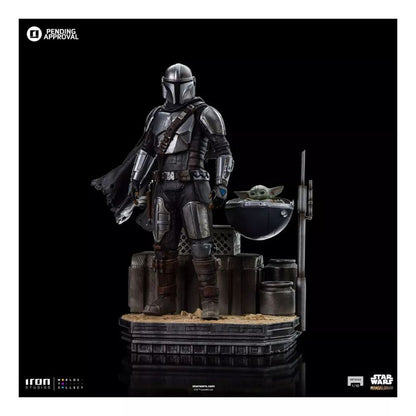 Figura 1/10 Din Djarin And Din Grogu 94923 Iron Studios