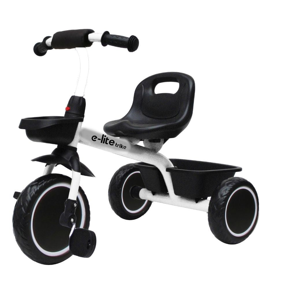 Triciclo E-lite Trike Jy-t04 Negro Y Blanco
