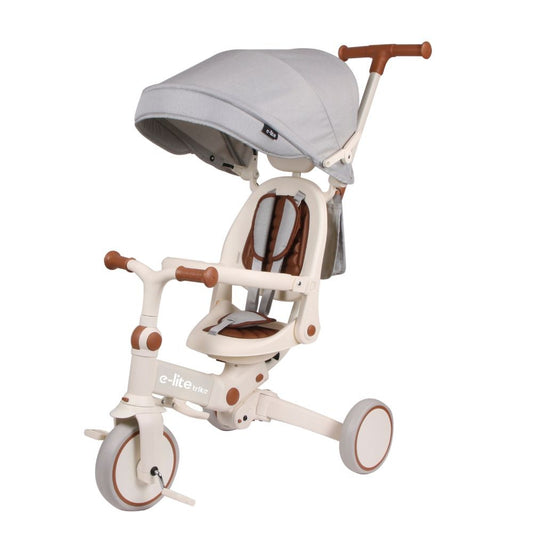 Triciclo E-lite Trike Con Capota Jy-t11b Blanco