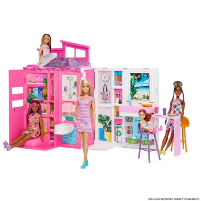 Barbie Casa De Muñecas Glam Con Muñeca Hrj77 Mattel