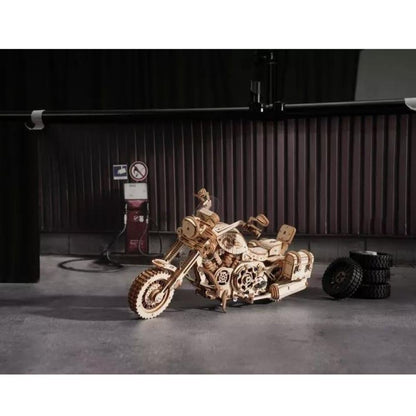 Robotime Puzzle 3d Cruiser Motorcycle Lk504 Rokr