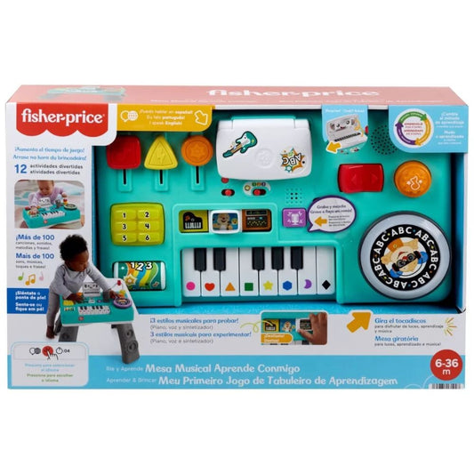 Fisher Price Mesa Musical Mix And Learn Dj Hrb62 Mattel