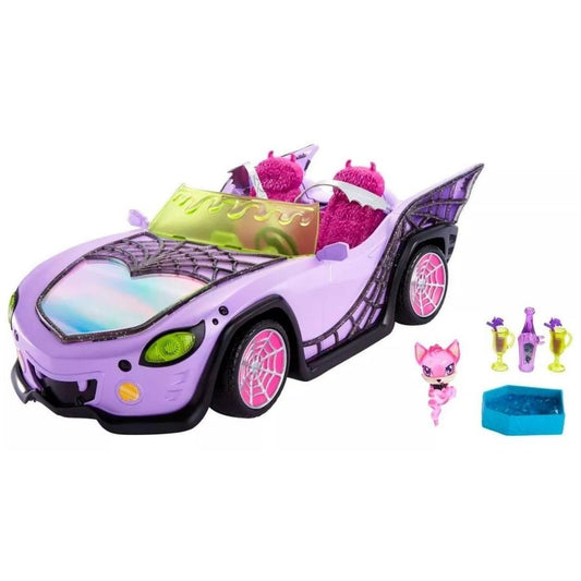 Monster High Vehículo Para Muñeca Ghoul Mobile Hhk6 Mattel