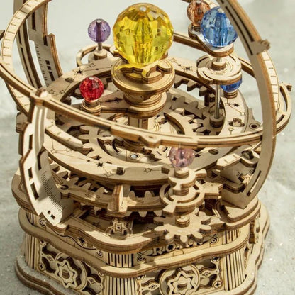 Robotime Puzzle 3d Cajita Musical Starry Night Amk51 Rokr