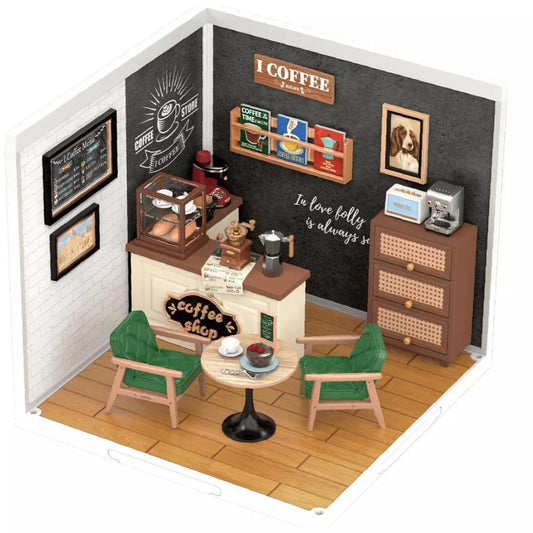 Robotime Puzzle 3d Cafetería Daily Inspiration Dw001b Rolife