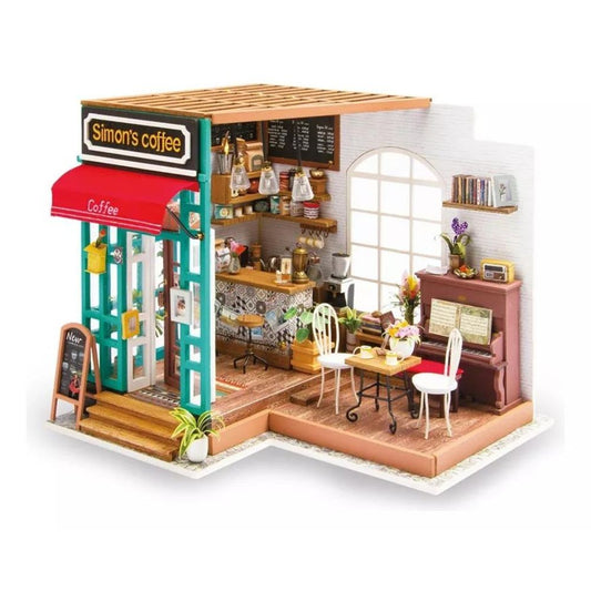 Robotime Puzzle 3d Cafetería De Simón Dg109 Rolife