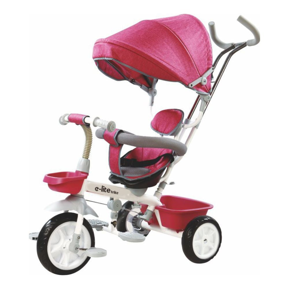 Triciclo E-lite Trike Con Capota Jy-t01 Rosa