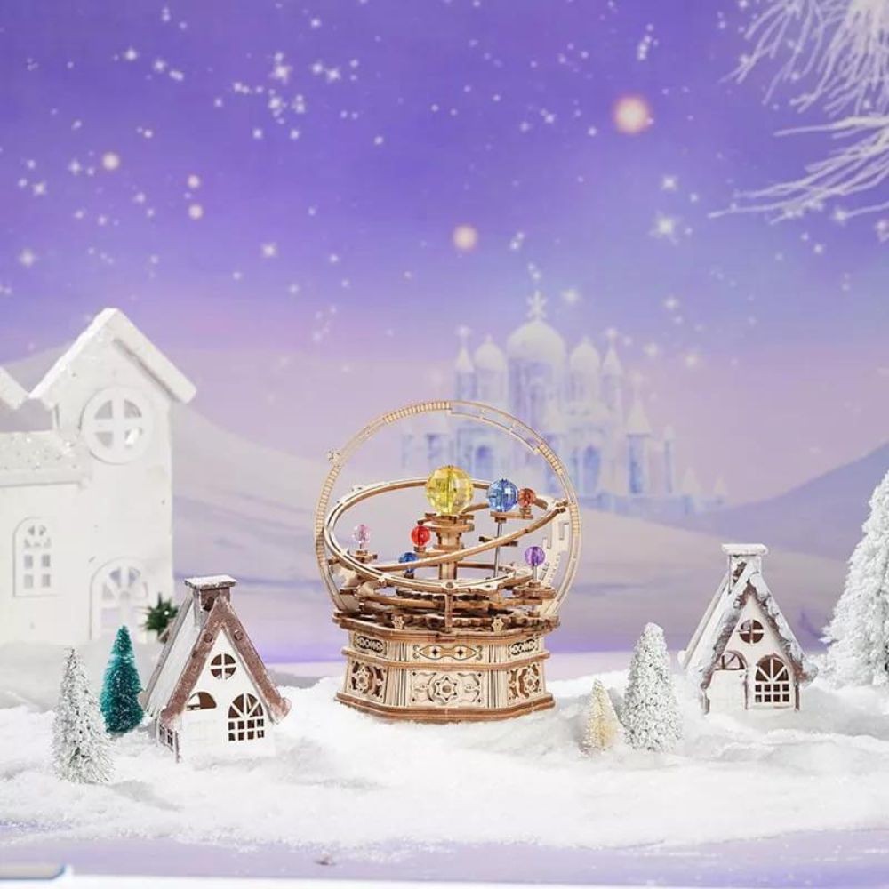 Robotime Puzzle 3d Cajita Musical Starry Night Amk51 Rokr