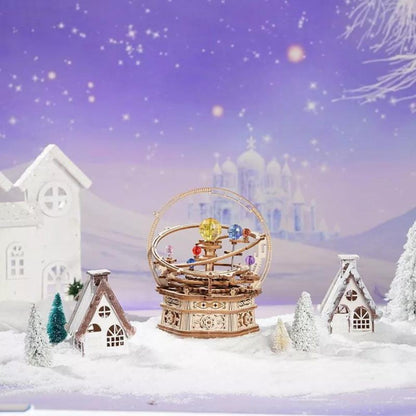 Robotime Puzzle 3d Cajita Musical Starry Night Amk51 Rokr