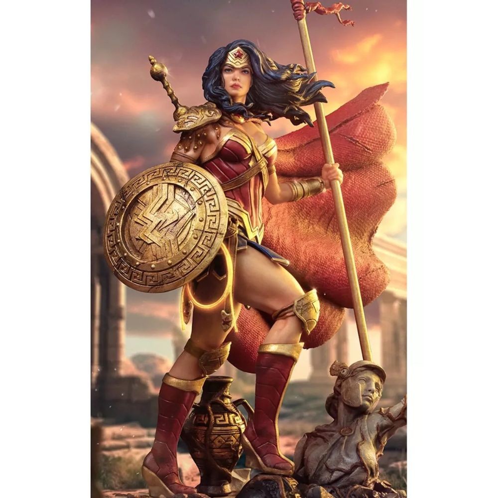 Figura 1/10 Wonder Woman Deluxe Dc Comics 84023 Iron Studios