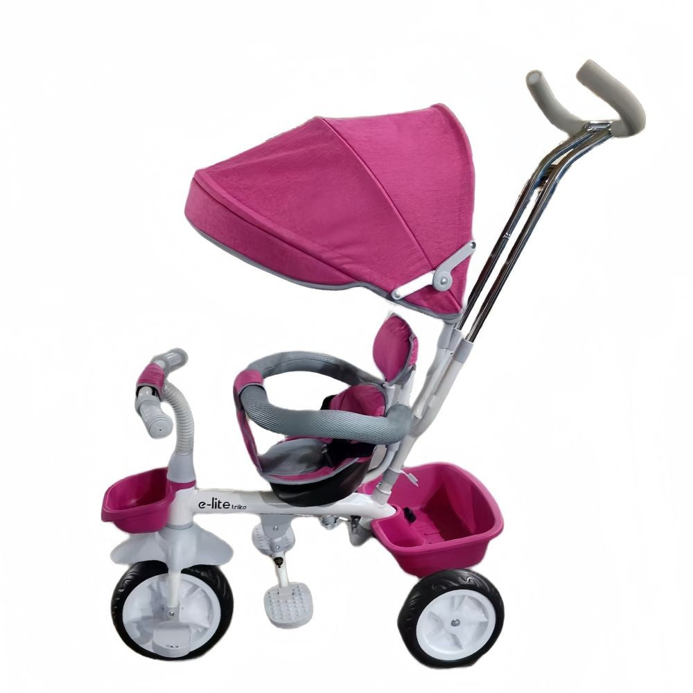 Triciclo E-lite Trike Con Capota Jy-t01 Rosa