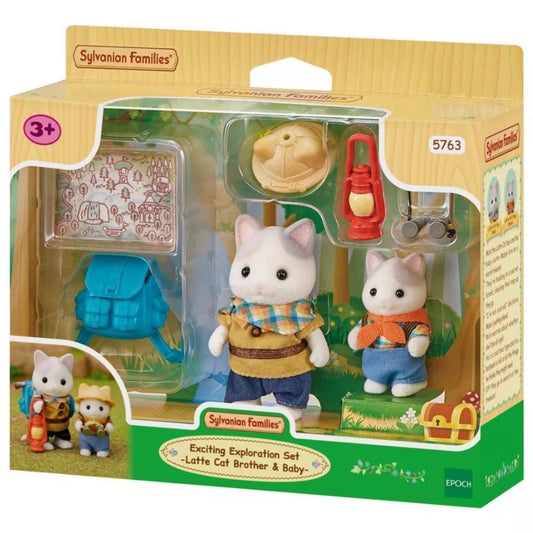 Sylvanian Families Set Exploradores Hermanos Latte 05763