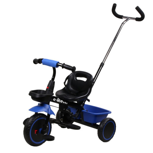 Triciclo Con Manija Jy-t03 Azul
