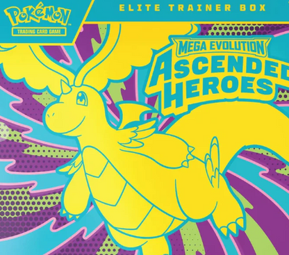 Pokémon TCG -Ascended Héroes Elite Trainer Box Ingles 1720 10315-101