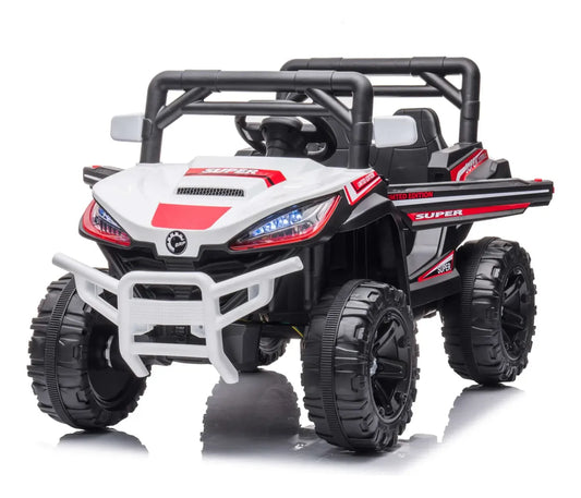 Auto A Batería Infantil Blanco Cl-903